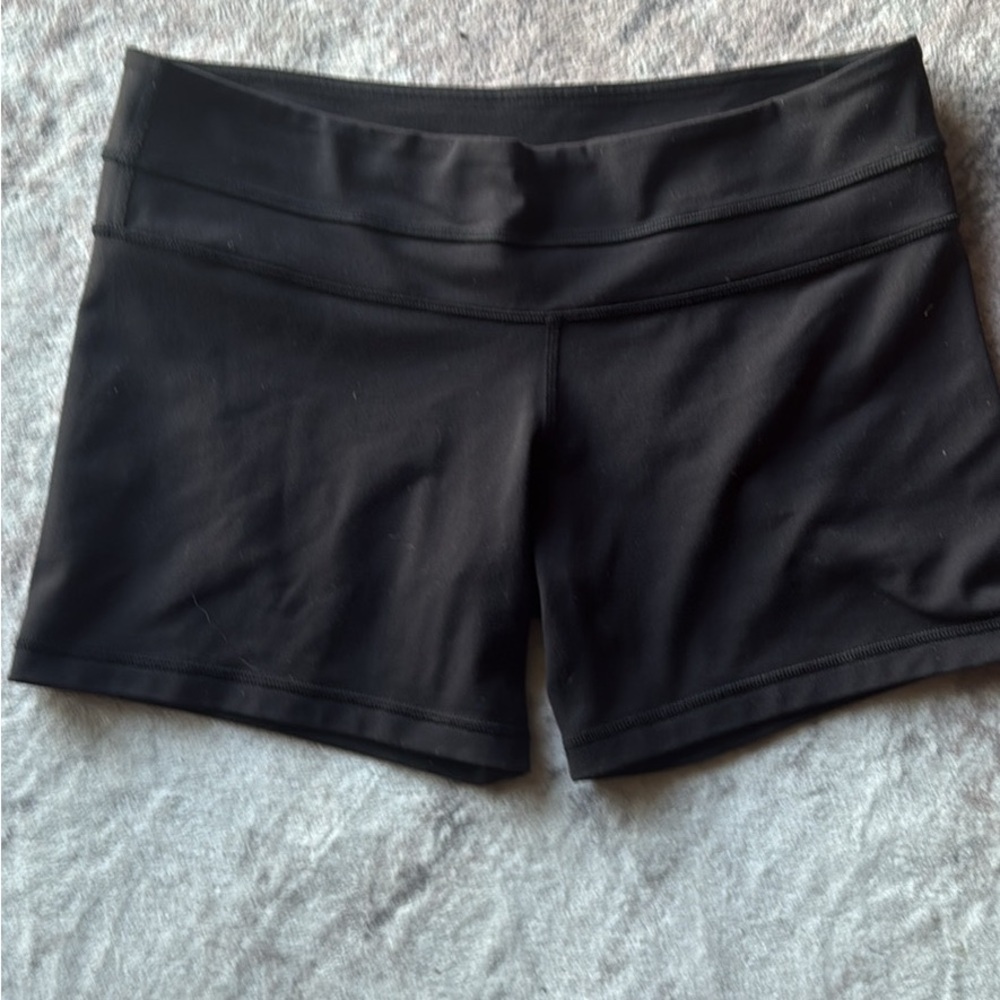 lululemon athletica Black Bike Shorts